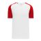 S1375 Soccer Jersey - White/Red - Front