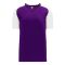 S1375 Soccer Jersey - Purple/White - Front