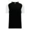 S1375 Soccer Jersey - Black/White - Front