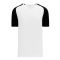 S1375 Soccer Jersey - White/Black - Front