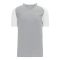 S1375 Soccer Jersey - Grey/White - Front