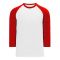 S1846 Soccer Jersey - White/Red - Front