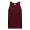 T101 Track Jersey - Maroon - Front