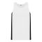 T205 Track Jersey - White/Black - Front