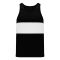 T220 Track Jersey - Black/White - Front