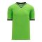 Athletic Knit S1333-107 Soccer Jersey - Lime Green/Black/White - Primary