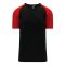 Athletic Knit S1375-249 Soccer Jersey - Black/Red - Primary