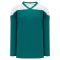 Athletic Knit H6100-288 League Hockey Jersey - Pacific Teal/White - Primary