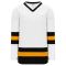 Athletic Knit H6500-436 League Hockey Jersey - White/Black/Gold - Primary