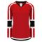 Athletic Knit H7000-414 Select Hockey Jersey - Red/White/Black - Primary