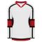 Athletic Knit H7000-415 Select Hockey Jersey - White/Black/Red - Primary