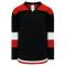 Athletic Knit H7400-348 Select Hockey Jersey - Black/Red/White - Primary