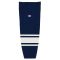 Athletic Knit HS2100-216 Lightweight Pro Hockey Socks - Navy/White - Primary