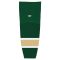 Athletic Knit HS2100-262 Lightweight Pro Hockey Socks - Dark Green/White/Vegas - Primary