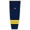 Athletic Knit HS2100-589 Lightweight Pro Hockey Socks - 2011 Michigan Navy - Primary
