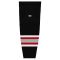 Athletic Knit HS2100-610 Lightweight Pro Hockey Socks - Buffalo Black - Primary