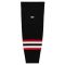Athletic Knit HS2100-936 Lightweight Pro Hockey Socks - 2009 Ottawa 3rd Black - Primary