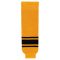 Athletic Knit HS630-213 Knitted Striped Hockey Socks - Gold/Black - Primary