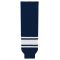 Athletic Knit HS630-216 Knitted Striped Hockey Socks - Navy/White - Primary