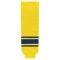 Athletic Knit HS630-257 Knitted Striped Hockey Socks - Maize/Royal - Primary