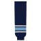 Athletic Knit HS630-340 Knitted Striped Hockey Socks - Maine Navy - Primary