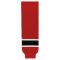 Athletic Knit HS630-366 Knitted Striped Hockey Socks - New Jersey Red - Primary