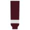 Athletic Knit HS630-480 Knitted Striped Hockey Socks - Peterborough Maroon - Primary