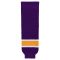 Athletic Knit HS630-751 Knitted Striped Hockey Socks - Vintage LA Purple - Primary