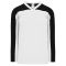 Athletic Knit LB153-222 Box Lacrosse Jersey - White/Black - Primary