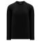 S1900 Soccer Long Sleeve Shirt - Black - Front