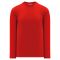 Athletic Knit V1900-005 Volleyball Long Sleeve Shirt - Red - Primary