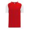 Athletic Knit V1375-208 Volleyball Jersey - Red/White - Primary