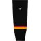 Athletic Knit HS2100-894 Lightweight Pro Hockey Socks - 2021 Calgary Reverse Retro Black - Primary