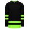 Athletic Knit H550B-DAL655B Pro Hockey Jersey - 2021 Dallas Blackout Neon Green - Primary