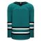 Athletic Knit H550B-SAN720B Pro Hockey Jersey - 2022 San Jose Pacific Teal - Primary