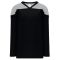 Athletic Knit H6100-854 League Hockey Jersey - Black/Grey - Primary