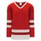 Athletic Knit H6500-208 League Hockey Jersey - Red/White - Primary
