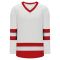 Athletic Knit H6500-209 League Hockey Jersey - White/Red - Primary