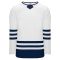 Athletic Knit H8000-217 Select Hockey Jersey - White/Navy - Primary