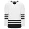 Athletic Knit H8000-222 Select Hockey Jersey - White/Black - Primary
