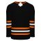 Athletic Knit H8000-223 Select Hockey Jersey - Black/Orange/White - Primary