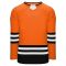Athletic Knit H8000-330 Select Hockey Jersey - Orange/Black/White - Primary