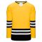 Athletic Knit H8000-346 Select Hockey Jersey - Tuscan Gold/Black/White - Primary