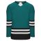 Athletic Knit H8000-457 Select Hockey Jersey - Pacific Teal/Black/White - Primary