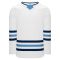 Athletic Knit H8000-474 Select Hockey Jersey - White/Navy/Sky - Primary