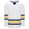 Athletic Knit H8000-767 Select Hockey Jersey - White/Navy/Tuscan Gold - Primary