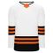 Athletic Knit H8000-833 Select Hockey Jersey - White/Black/Orange - Primary