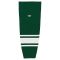 Athletic Knit HS2100-260 Lightweight Pro Hockey Socks - Dark Green/White - Primary