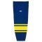 Athletic Knit HS2100-267 Lightweight Pro Hockey Socks - Royal/Maize - Primary