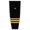 Athletic Knit HS2100-345 Lightweight Pro Hockey Socks - Black/Tuscan Gold/White - Primary